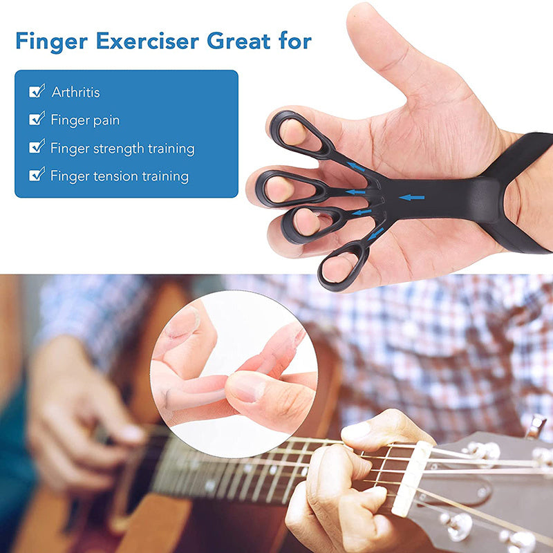 Silicone grip trainer: strengthen, rehabilitate, and relieve hand pain effortlessly. - The Ascend