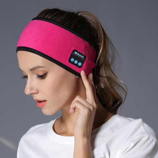 Wireless Bluetooth Headband: Crystal-Clear Sound for Fitness and Yoga