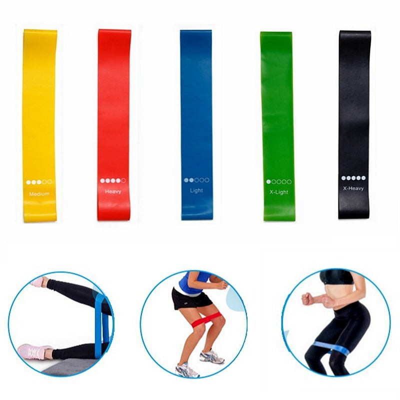 Versatile Yoga Resistance Bands for Pilates, Fitness, and Strength Training!