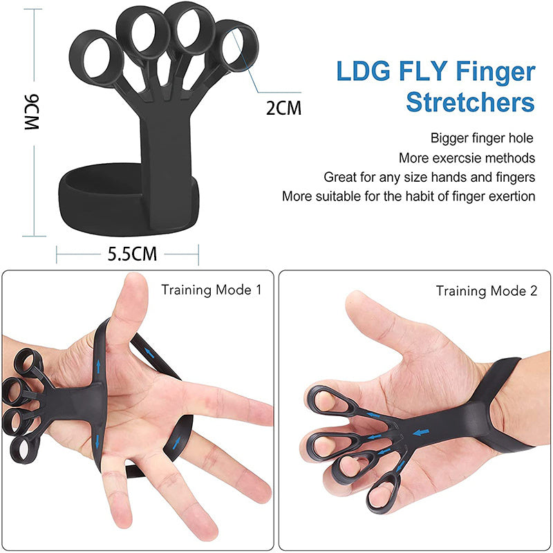 Silicone grip trainer: strengthen, rehabilitate, and relieve hand pain effortlessly. - The Ascend